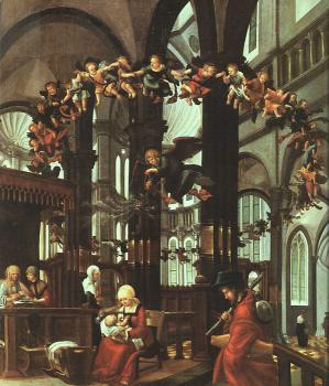 Albrecht Altdorfer : The Birth of the Virgin